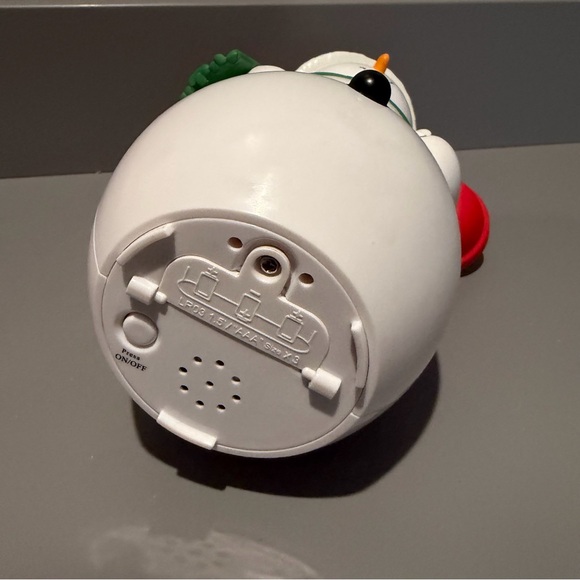 Hallmark Jolly in the John Snowman w/ Plunger Talk Singing Toilet Humor WORKS - Picture 6 of 9